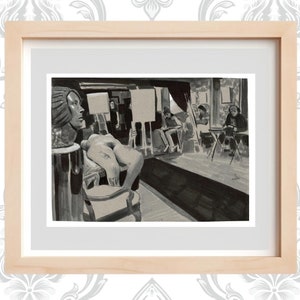 Nude Alex Black - Etsy