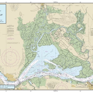 Nautical Placemat: Suisun Bay