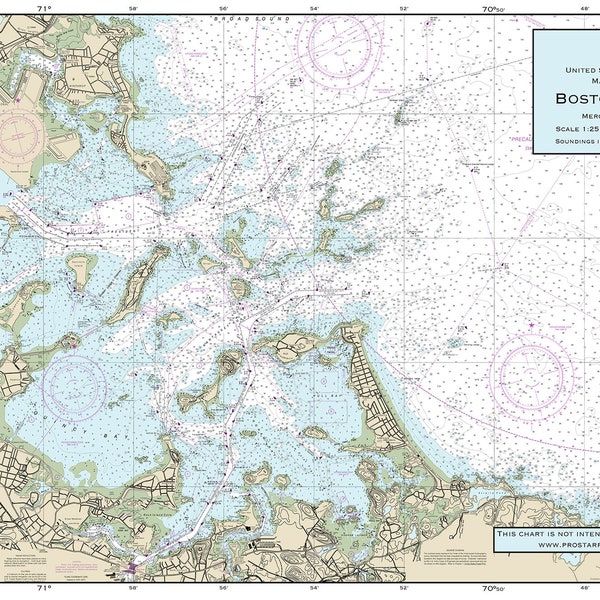 Nautical Chart: Boston Harbor (MA)