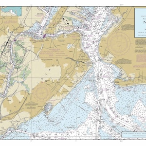 Nautical Placemat - New York Harbor Upper Bay