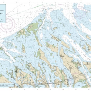 Nautical Placemat: Big Spanish Channel to Johnston Key