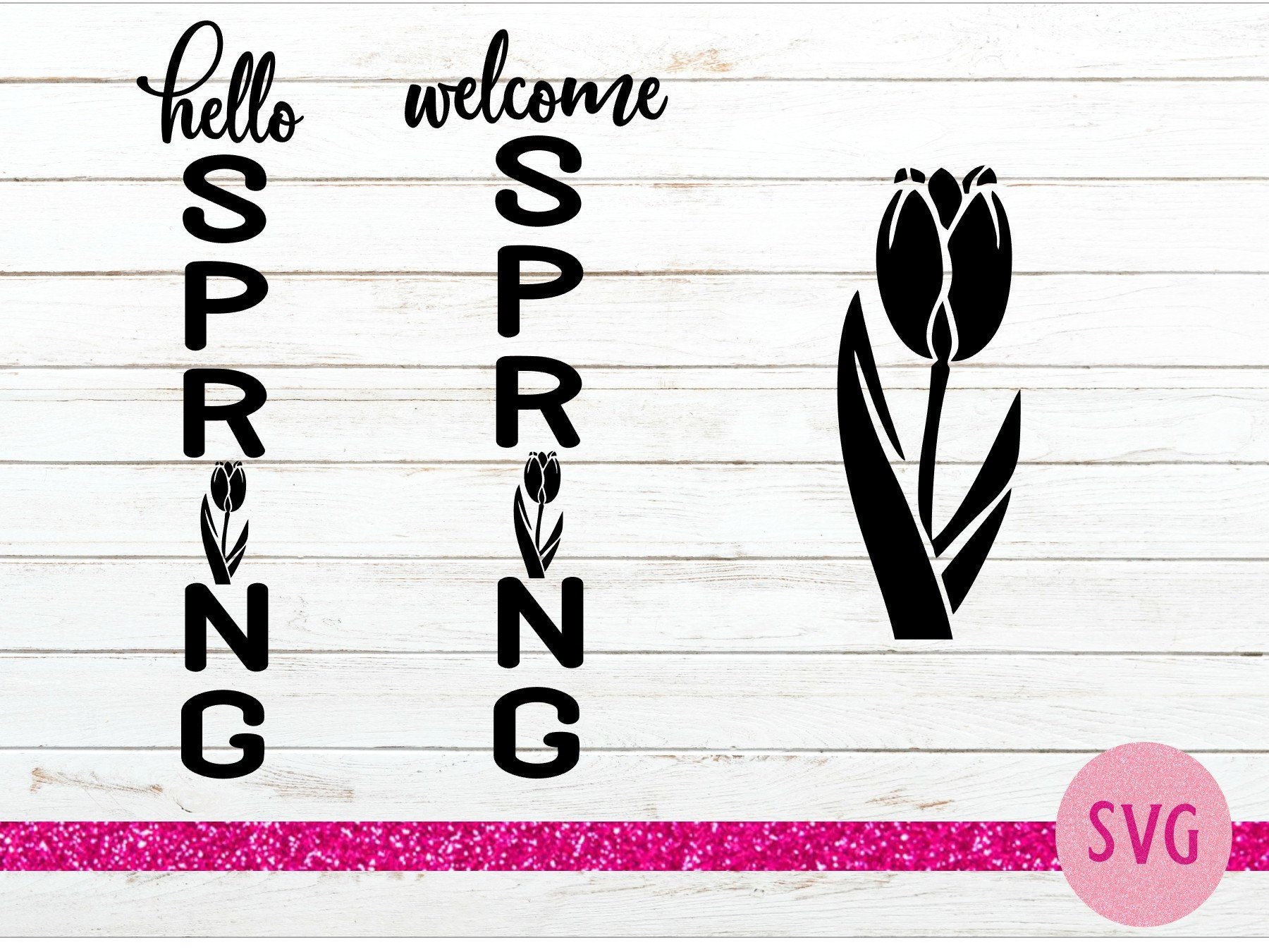 Download Spring Porch Sign Svg Bundle Spring Bundle Wood Sign Art ...