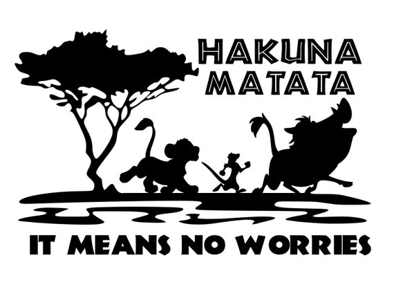 Download Disney svg Disney Animal Kingdom Svg Hakuna Matata svg | Etsy