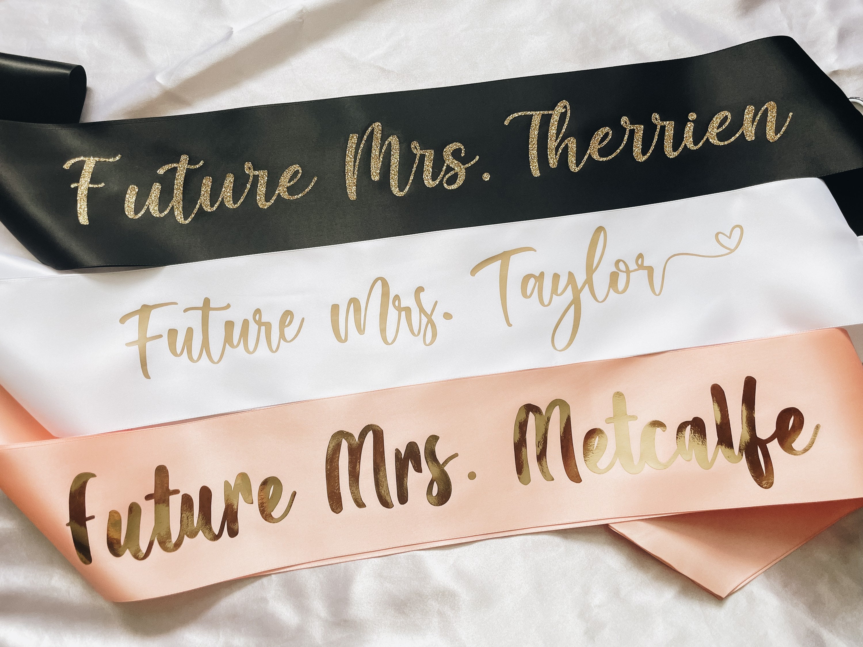 Bridal sash etsy top