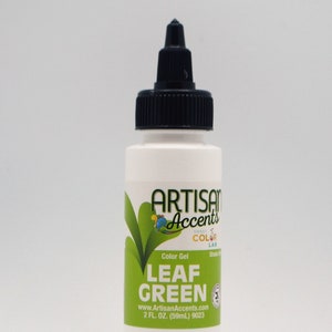 Artisan Accents Gel Food Colors Green