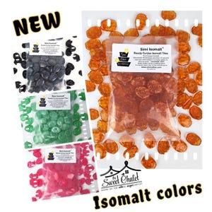 Simi Cakes Ready-To-Use Precooked Isomalt Tiles (Select a Color!)