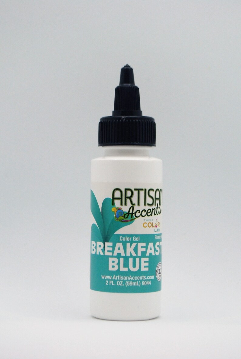 Artisan Accents Gel Food Colors Breakfast Blue