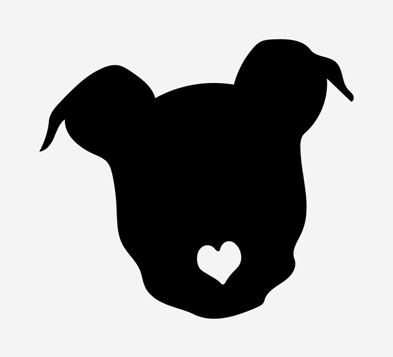 Download Pitbull svg cut file for cricut | Etsy