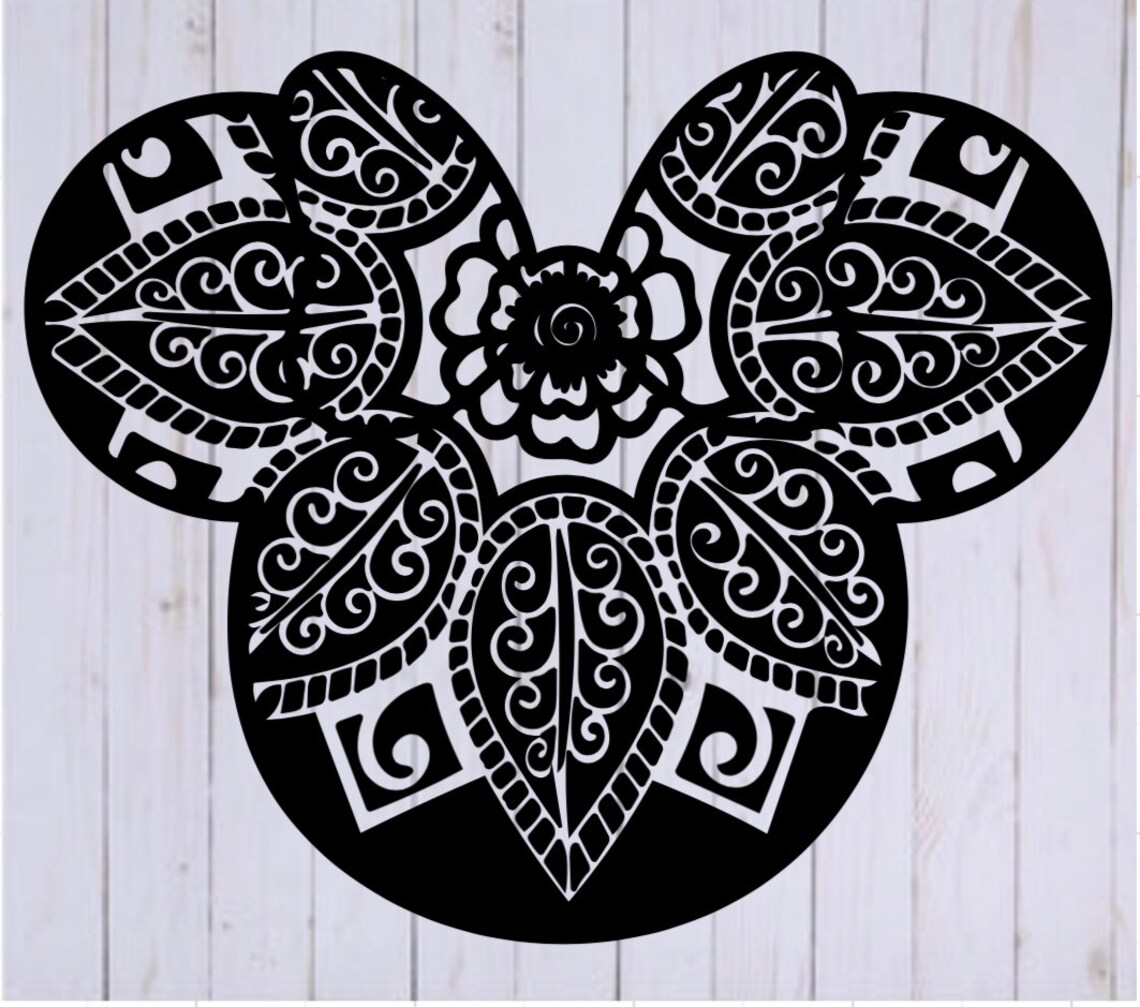 Disney Mandala SVG Design Space DIY Car Decals Cricut Cut | Etsy