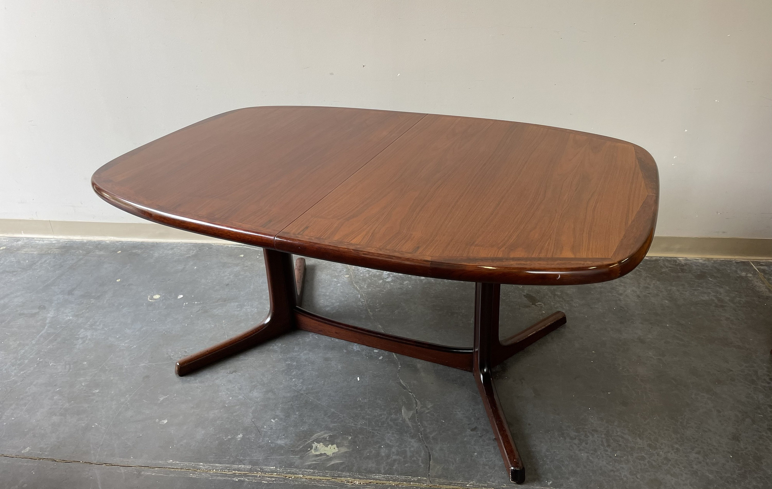 MCM Danish Rosewood Dining Table by Dyrlund Etsy