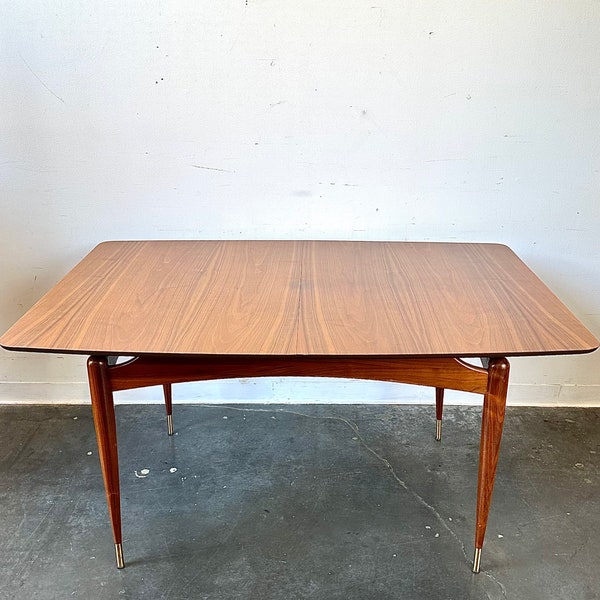 Walnut Mid Century Dining Table by Furnette