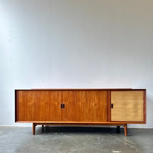 Mid Century Danish Fully restored OS 28 teak sideboard by Arne Vodder, for Sibast Møbler, Denmark. image 1