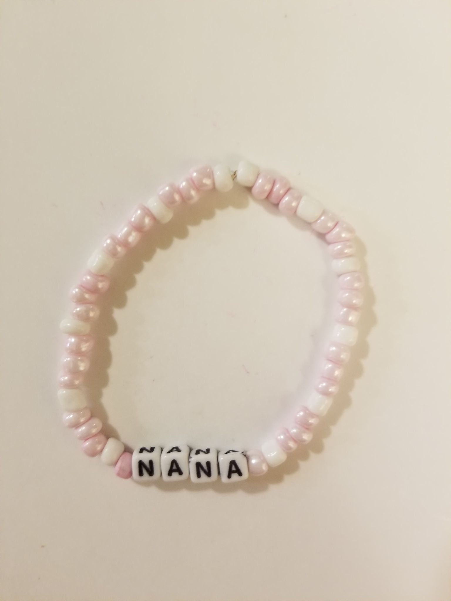 Matching Grandma & Grandson Bracelets Set - Adjustable Beaded String, Gift For 2, 3, 4, Or 5 People - View #6