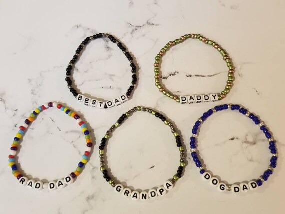 Best dad bracelet sale
