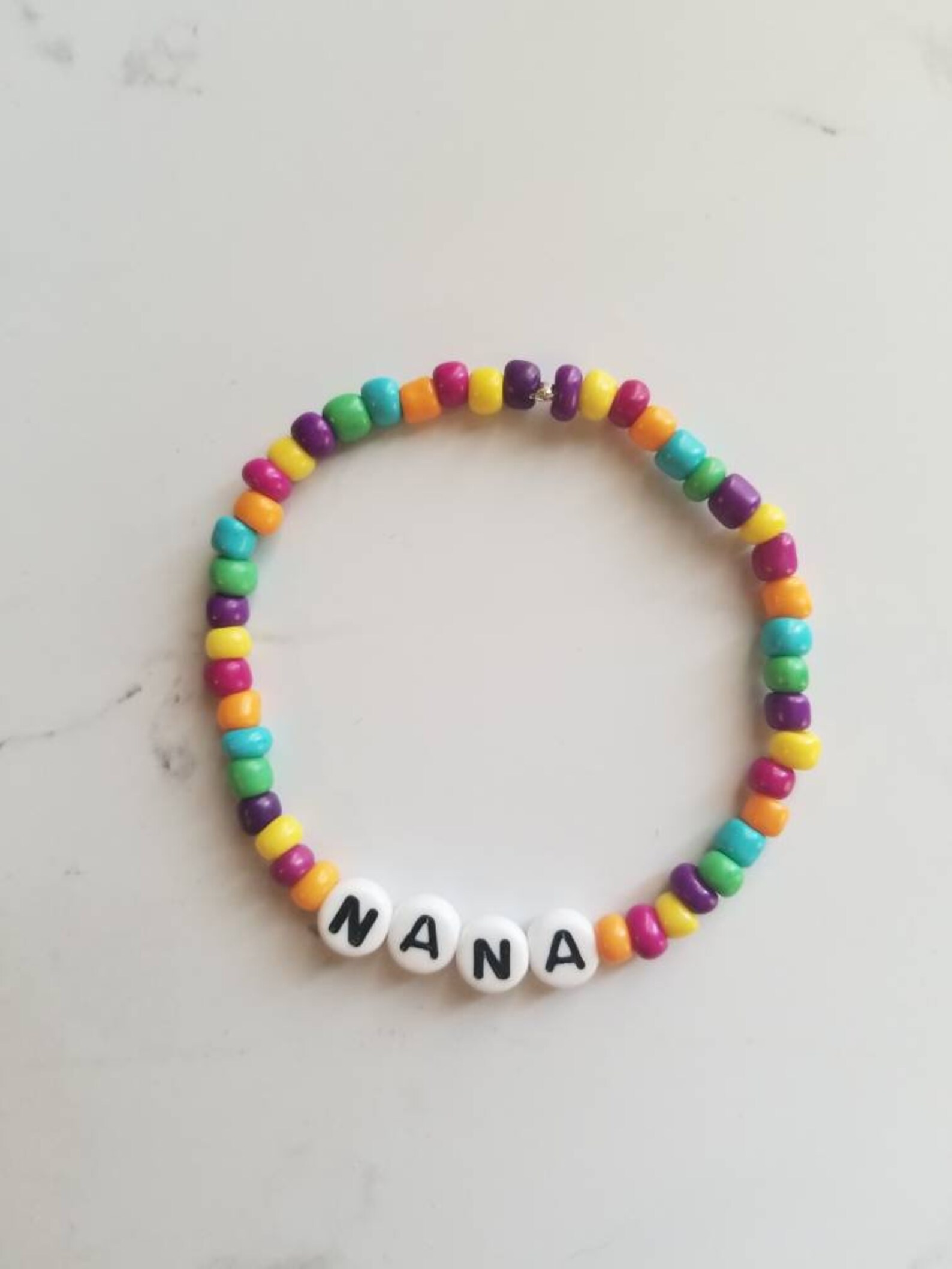Grandma Bracelets Beaded Bracelets Gifts for Her Custom | Etsy