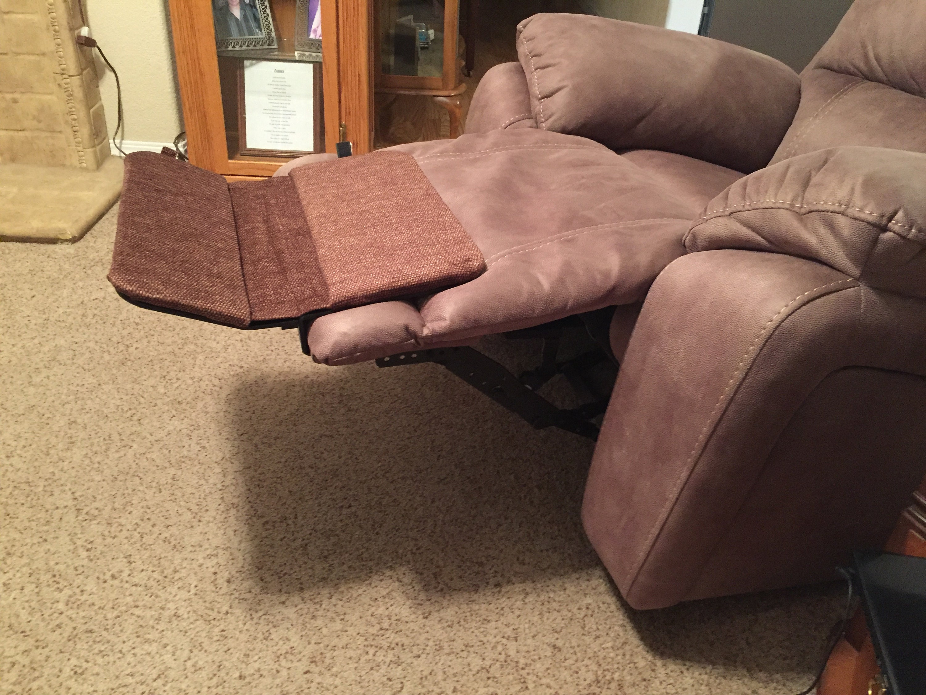 Buy Recliner Chair footrest Extender (Chair not Included) Online