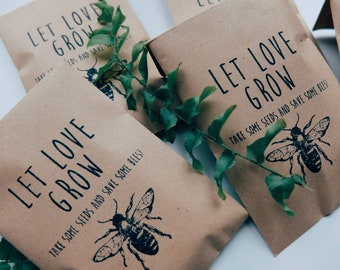 Wild Flower Seed | Wedding Favours | Save the Bees | Wedding Gifts