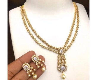 Temple Necklace Set | Temple jewelry | Indian jewelry|South Indian jewelry | Statement jewelry / Desi jewelry / ethnic jewelry