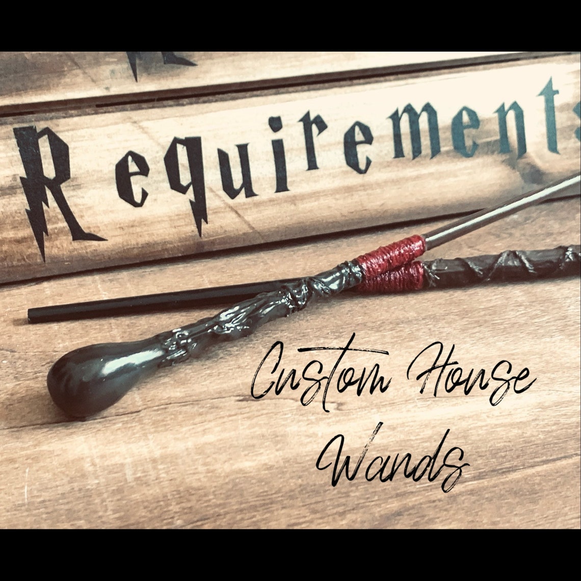 Custom Wand Harry Potter Harry Potter Wand Magic Wands Etsy