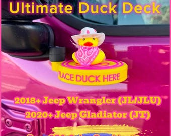 Jeep Duck Deck Holder | Wrangler JL/JLU, Gladiator JT Ducking Accessory