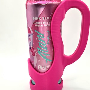 3D Printed Slim Can Holder With Handle – Fits Alani & Celsius 12 Fl Oz ...