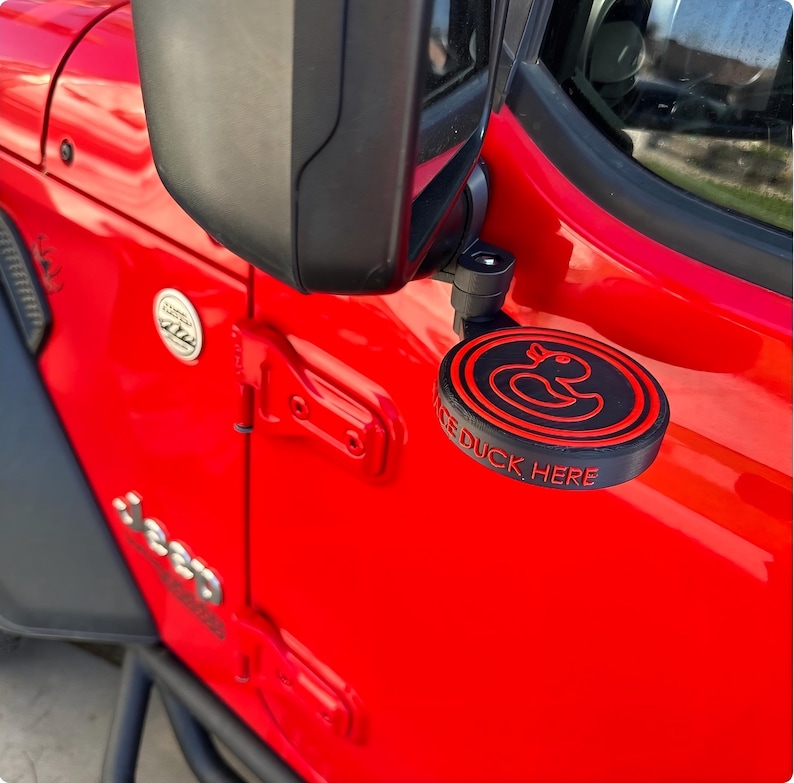 Jeep Duck Deck Holder | Wrangler JL/JLU, Gladiator JT Ducking Accessory image 7