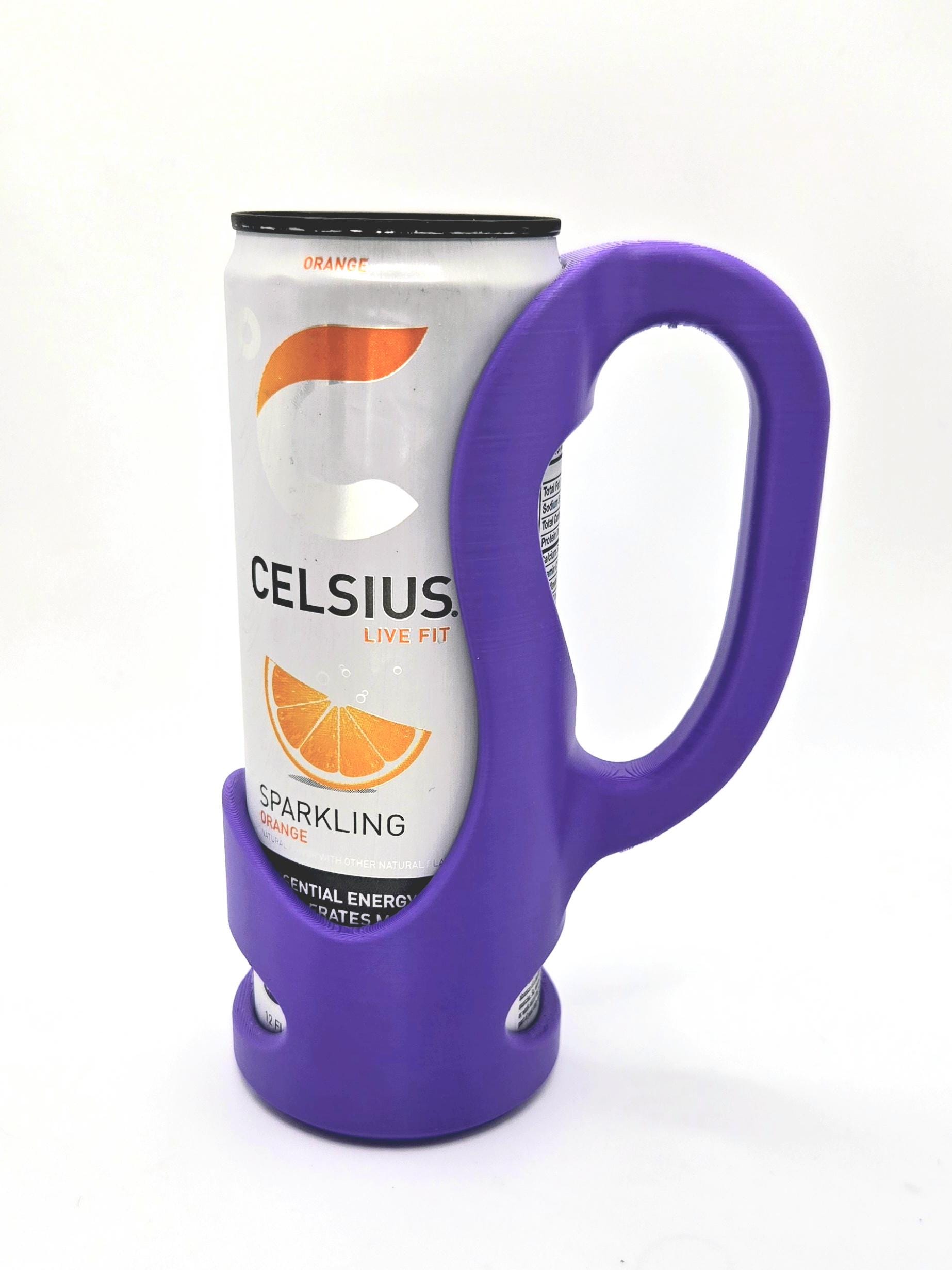 3D Printed Slim Can Holder With Handle – Fits Alani & Celsius 12 Fl Oz ...