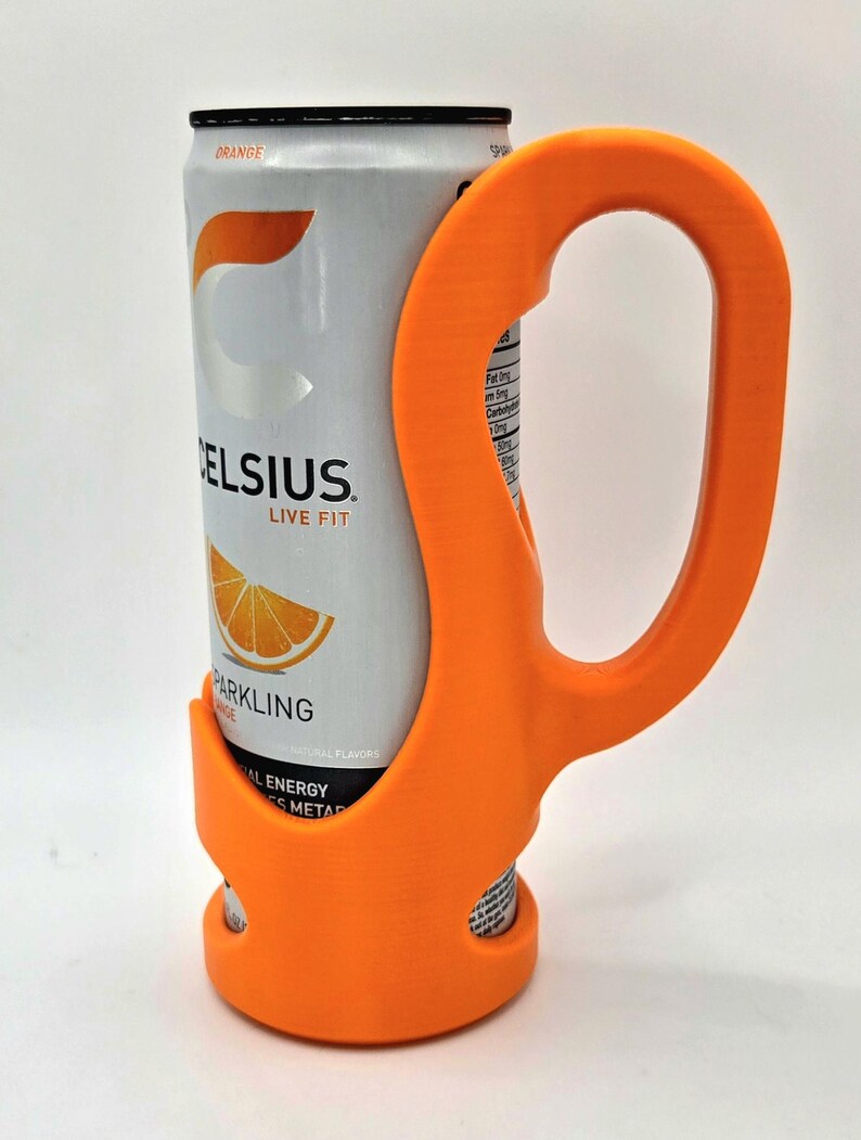 3D Printed Slim Can Holder With Handle – Fits Alani & Celsius 12 Fl Oz ...