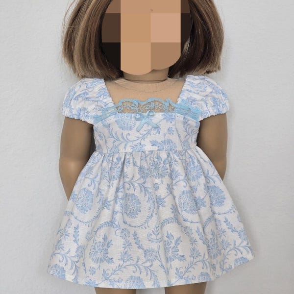 Dress made to fit 18 inch dolls