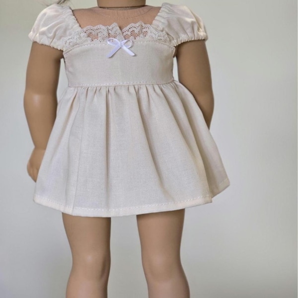 Dress made to fit 18 inch dolls