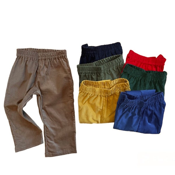 Corduroy pants for children, Regular/straight fit