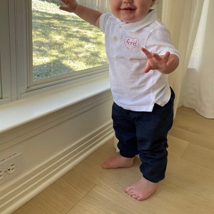 Solid cotton bubble pants for children