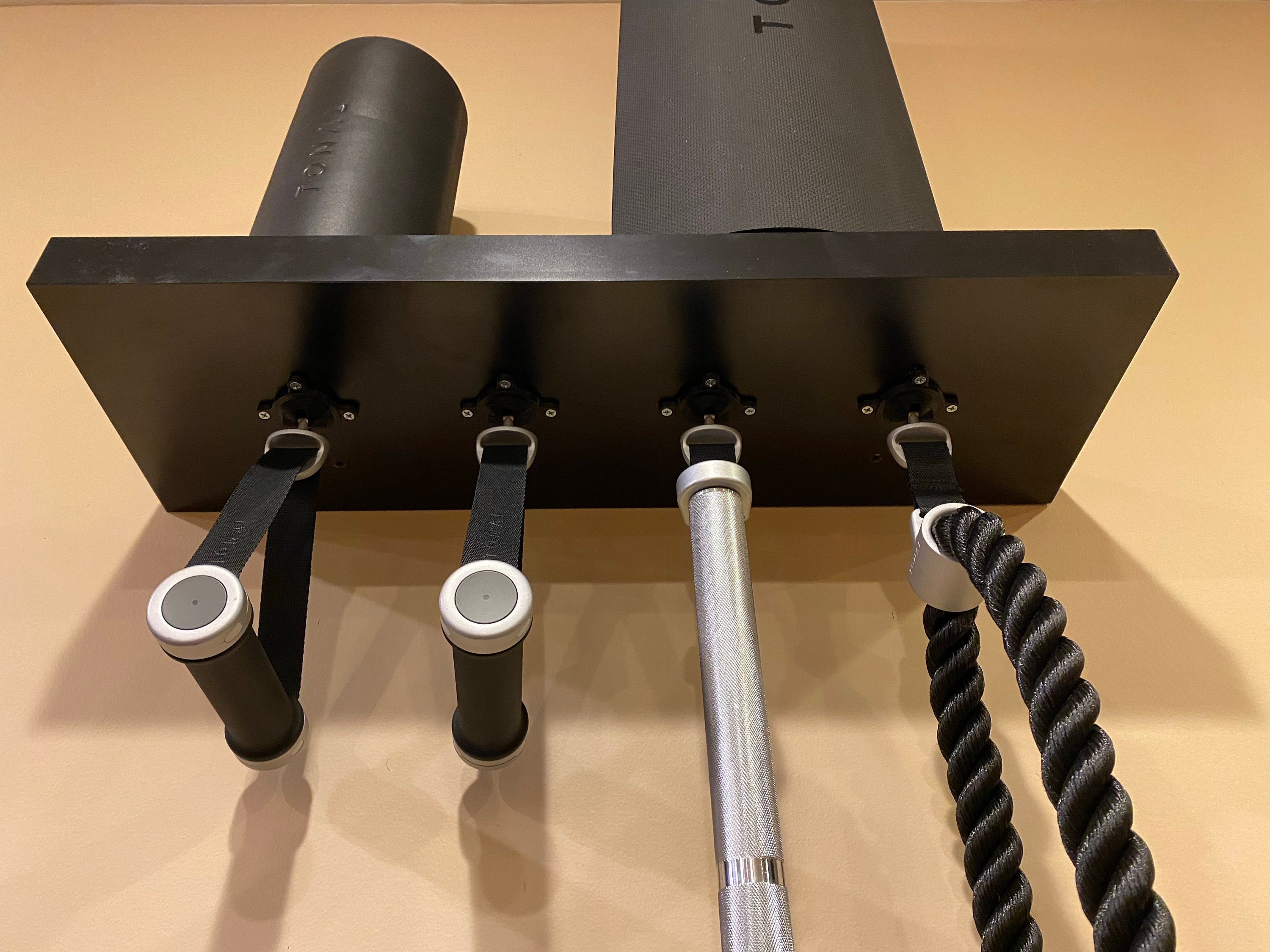 Tonal Gym Accessory Shelf Yoga Mat Wall Mount The Original Tonal