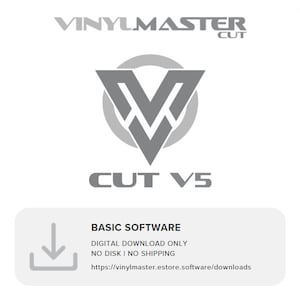 Easy to Use Software for Layout, Design & Cut with a Vinyl Cutter and Plotter CUT V5
