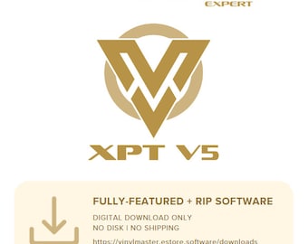 Full Featured Graphic Design RIP Print and Cut Software for Vinyl Cutter & Plotter XPT V5