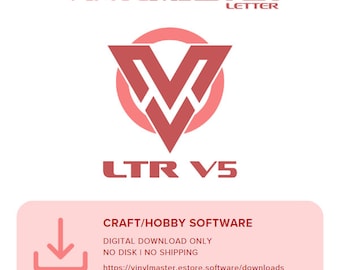Craft and Hobby Software for Die-Cut Machines, Vinyl Cutters & Plotters LTR V5