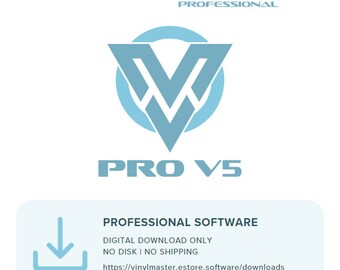Professional Edition Print & Cut Software for Artwork Design, Layout and Effects PRO V5