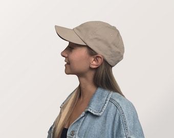 Hat for Small Heads - Women's Petite-fit (Beige)
