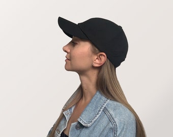 Hat for Small Heads | Women's Petite-fit (Black)