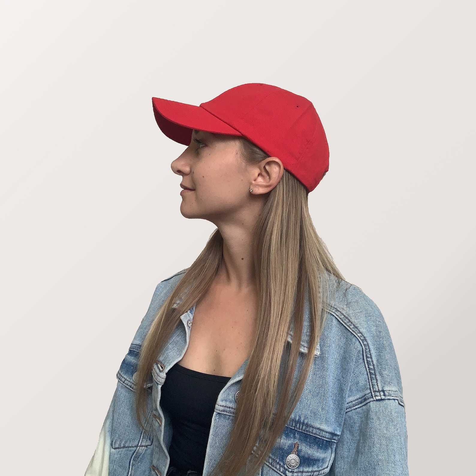 Hat for Small Heads Women's Petitefit Red Etsy