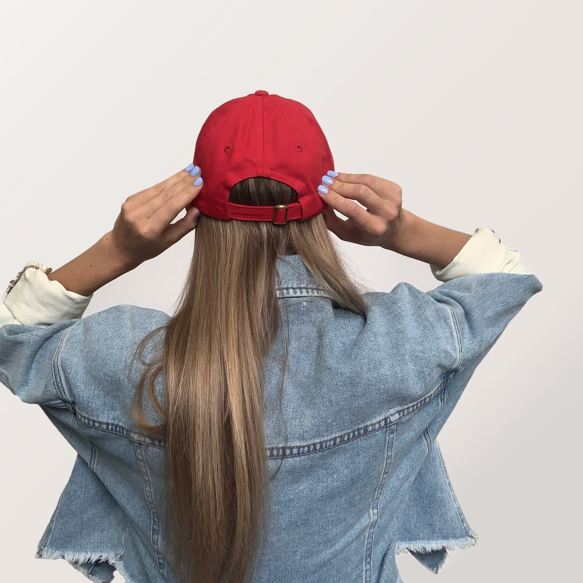 Hat for Small Heads Women's Smallfit (Red)