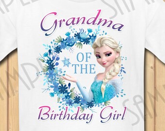 Download Frozen birthday svg | Etsy