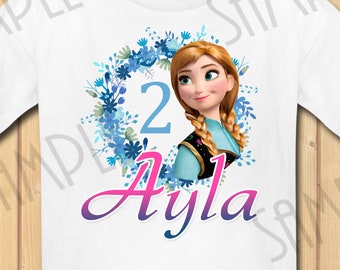 Download Frozen birthday svg | Etsy