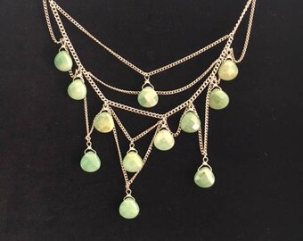 Jade Asymmetrical necklace