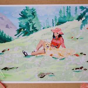 Girl & Dog image 3