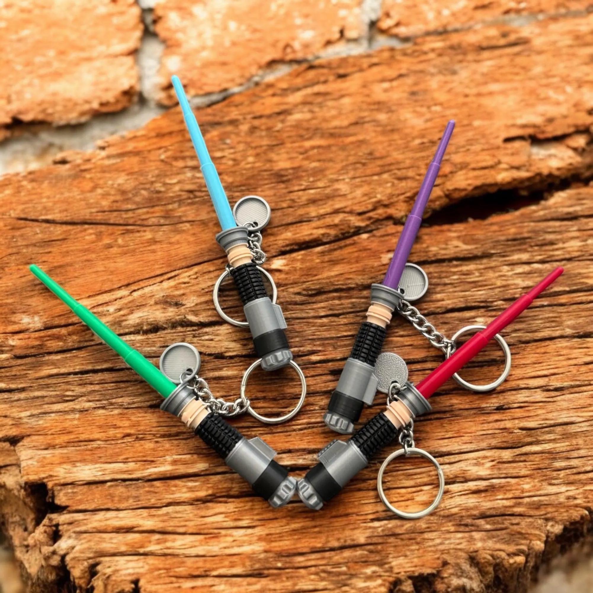 20pc Mini Lightsaber Keychains (Various Colors) Weddings/Showers/Comic Con/Party Gifts
