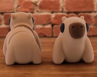 Baby Capybara - Mini 3D Printed Fidget Toy