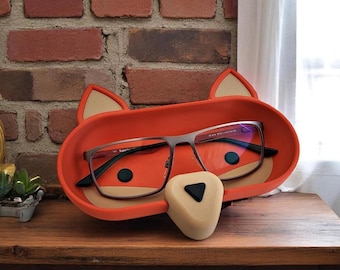 Fox Eyeglass Tray - 3D Printed Glasses Holder