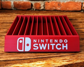 3D Printed Nintendo Switch Game Case - Holds 12 Games