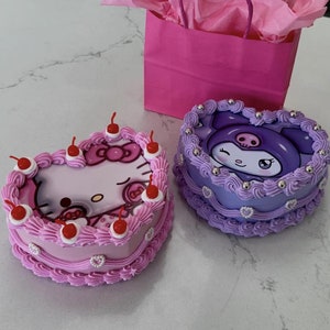 Kitty Heart Cake / Kurami Heart Cake  / Jewelry Box